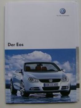 VW Eos Prospekt Mai 2006 +Preisliste NEU