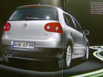 VW Golf GT Prospekt Oktober 2006 1K1 NEU