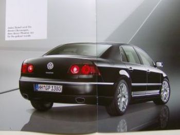 VW Phaeton 3D2 Prospekt Februar 2007 NEU