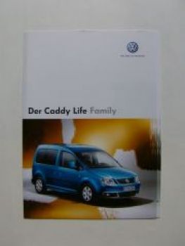 VW Caddy Life Family 2KB 2KJ Prospekt November 2006