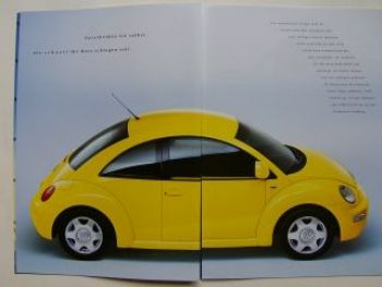 VW New Beelte en vogue Prospekt 9C1 1C1 Juli 2001 NEU