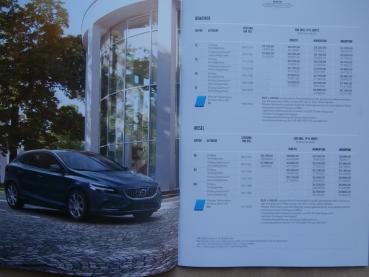 Volvo V40 T2 T3 T4 T5 D2 D3 D4 +R Design + Zubehör Oktober 2016