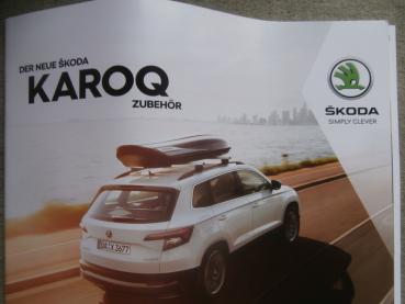 Skoda Karoq  Zubehör Katalog November 2017