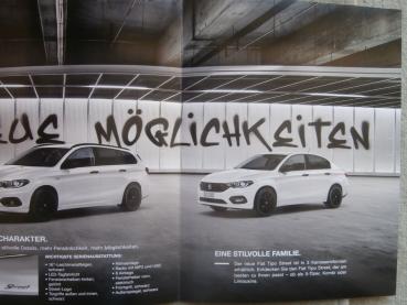 Fiat Tipo (Typ 356) Street  Limousine 5-türer Kombi Prospekt Februar 2019