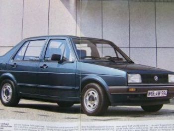 VW Jetta Prospekt 19E August 1984 Rarität
