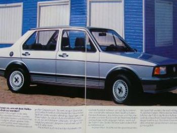 VW Jetta Prospekt Typ 16 August 1982 Rarität