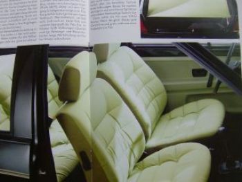 VW Polo Fox Steilheck Prospekt Februar 1985 Typ 86C