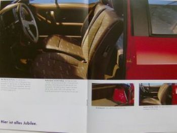 VW Polo Coupe Steilheck Typ 86C Boulevard Prospekt 8/1993