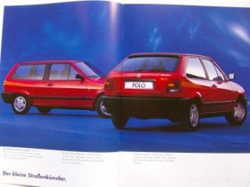 VW Polo Boulevard Prospekt Typ 86C April 1993 NEU