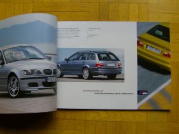BMW Original Teile & Zubehör Prospekt 3er Reihe E46 2002