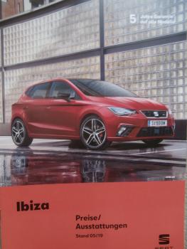 Seat Ibiza Preise & Ausstattungen Mai 2019 Version Österreich +FR