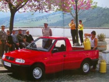 VW Caddy Pickup 9U7 Prospekt August 1998 NEU