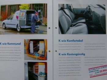 VW Caddy K-Line Betra Prospekt 9K9A