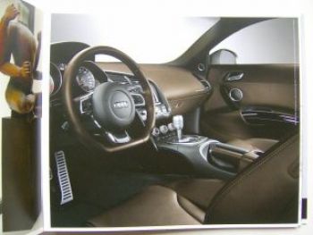 Audi R8 Prospektmappe Vorstellung März 2007 NEU