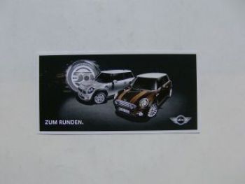 BMW Mini Infokarte 50 Jahre What a Birthday 2009 NEU