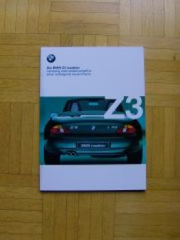 BMW Prospekt Z3 Roadster 1.8-2.8 +M Roadster 1999 E36/7