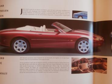 Jaguar XK8 Coupé Cabriolet Großformat Vorabinformation Prospekt März 1996 Rarität