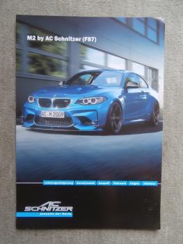 AC Schnitzer BMW M2 F87 Prospekt 9/2016