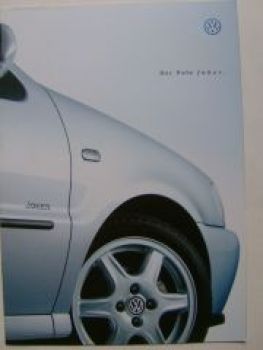 VW Polo 6N Joker Prospekt April 1999 Rarität