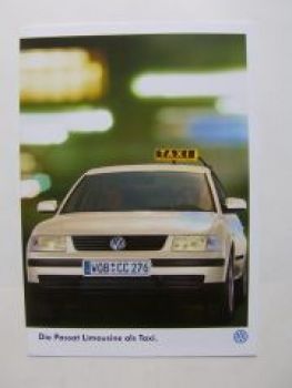 VW Passat Limousine TAXI Prospekt März 1997 3B2