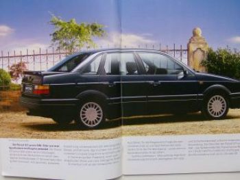 VW Passat syncro Typ 35i Prospekt Januar 1993 Rarität