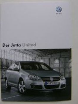 VW Jetta United Prospekt November 2007 1K2