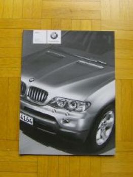 BMW Preisliste X5 E53 3.0i 4.4i 3.8is 3.0d +Edition 2005