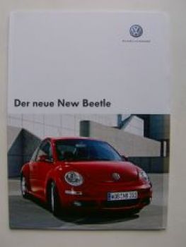 VW New Beetle Prospekt Juni 2005 9C1 1C1 NEU