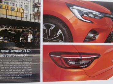 Renault Clio V Vorabinformation +R.S. Line März 2019
