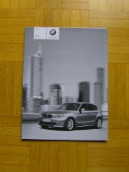 BMW Preisliste 1er Reihe E87 116i-130i 118d 120d 2006