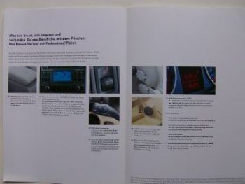 VW Passat Variant mit Professional Paket Prospekt 3B6 10/2004