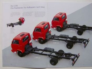 VW L80. Prospekt Dezember 1996 NEU