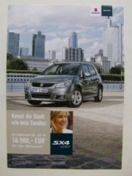 Suzuki SX4 "City" Prospekt August 2009 NEU