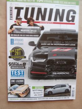 Tuning 3/2017 VW Golf7 GTI Clubsport, Carlsson CC63S, Scion FR-S Vs. Nissan S14,BMW 3.0CSI E9,CL500 W210,Insignia, Audi A6 4G