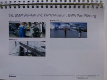 BMW Welt interner Argumenter Training/Verkauf 2006