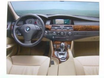 BMW Fotomappe 5er Reihe Facelift LCI E60 E61 +M5 intern