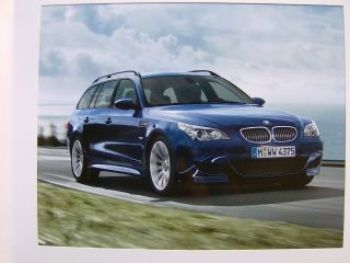 BMW Fotomappe 5er Reihe Facelift LCI E60 E61 +M5 intern