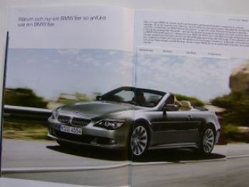 BMW Argumenter 6er Reihe E63 E64 Juni 2007 Facelift intern