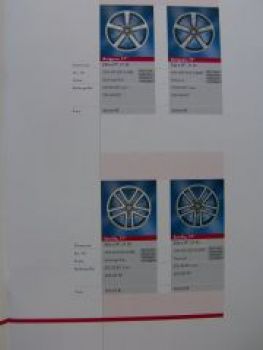 VW Original Zubehör Leichtmetallradprogramm 2005
