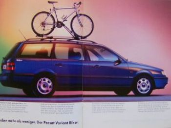 VW Passat Biker +Variant Prospekt April 1995 3A2 3A5 Typ35i