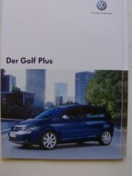 VW Golf Plus Typ 5M1 Prospekt Mai 2007 NEU
