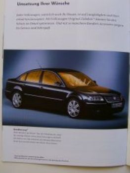 VW Original Zubehör Prospekt Passat Typ 3B3 3B6 Mai 2004