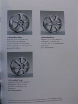 VW Original Zubehör T5 Multivan & Transporter Prospekt 2004
