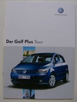 VW Golf5 Plus Tour Sonderprospekt Typ 5M1 November 2006