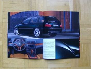 BMW Individual 3er Reihe E46 Prospekt 2004 NEU