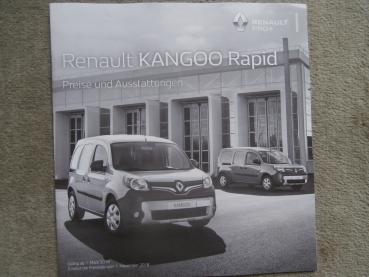Renault Kangoo Rapid TCe 115 dCi75 90 110 März 2019
