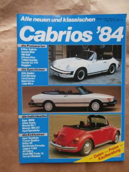 Alle neuen und klassischen Cabrios "84 Austin Mini Cabrio,Käfer,Golf Cabri,Visa Plein Air,Talbot Samba Cabrio,