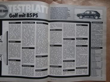 Gute Fahrt 7/1975 Porsche 911 turbo, Nordstadt VW Golf mit 85PS,Benzin-Test K76,Trautwein Eigenbau,