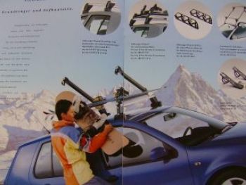 VW Transportsysteme Dachträger Prospekt Mai 1998