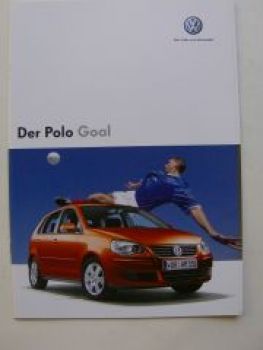 VW Polo Goal Prospekt Typ 9N3 Januar 2006 NEU
